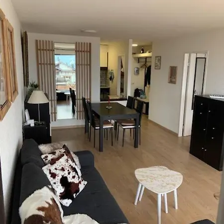 Vue Degagee Jeanne D'arc Crans-Montana